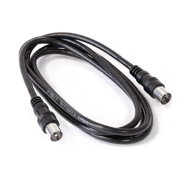 CABLE CONEXION ANTENA/TV 1,5 M.NEGRO BSA