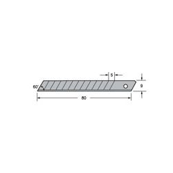 CUCHILLA LCB-30 50 UDS. PACK TJM