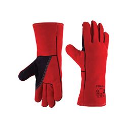 GUANTE SOLDADOR ROJO M/L 40Cmt.GP-044